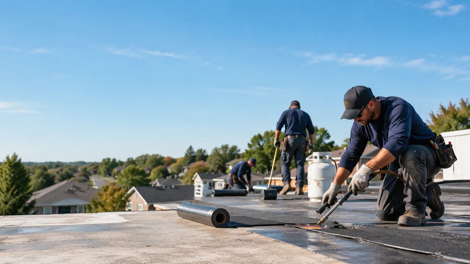 Flat Roof Leak Repair providers in Edgewood, IL